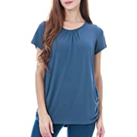 Los mejores  - Smallshow de Lactancia Materna para Mujer Camiseta de Lactancia Materna Modelo de Manga Corta